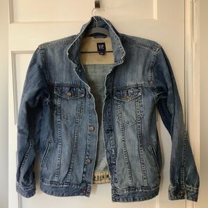 Gap Jean Jacket, Kids Sz XXL 14-16 fantastic color wash